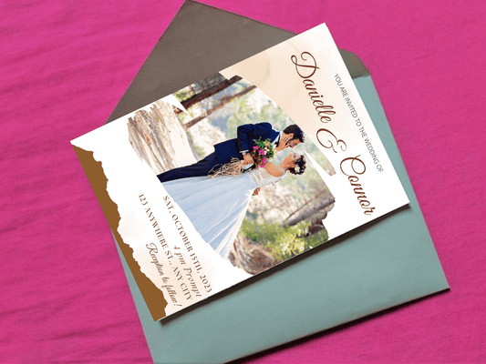 Simple Wedding Invitation Template